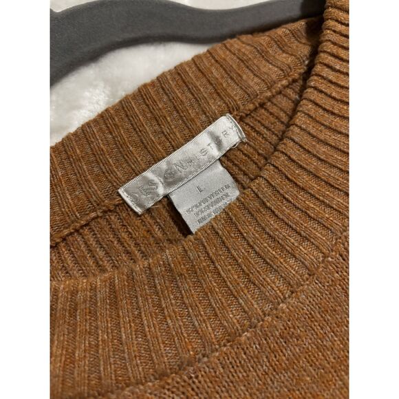 Design Earthy Sweater Womens L Western Grandmacore Cottagecore Minimalist Boho - Picture 2 of 5